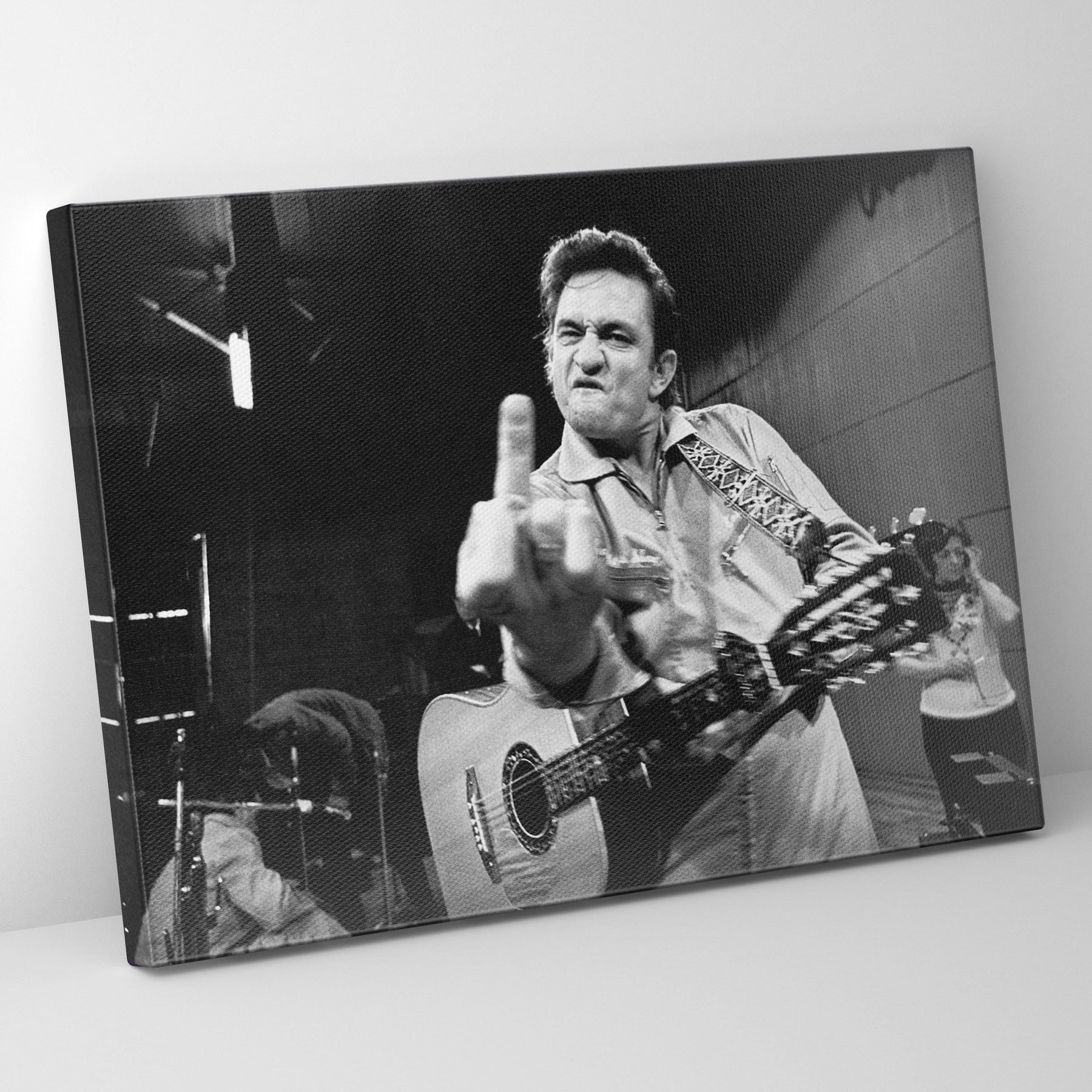 Johnny Cash FU BW Concert | Far Out Art 