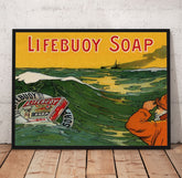 Lifebuoy Soap Ad Poster/Canvas | Far Out Art 