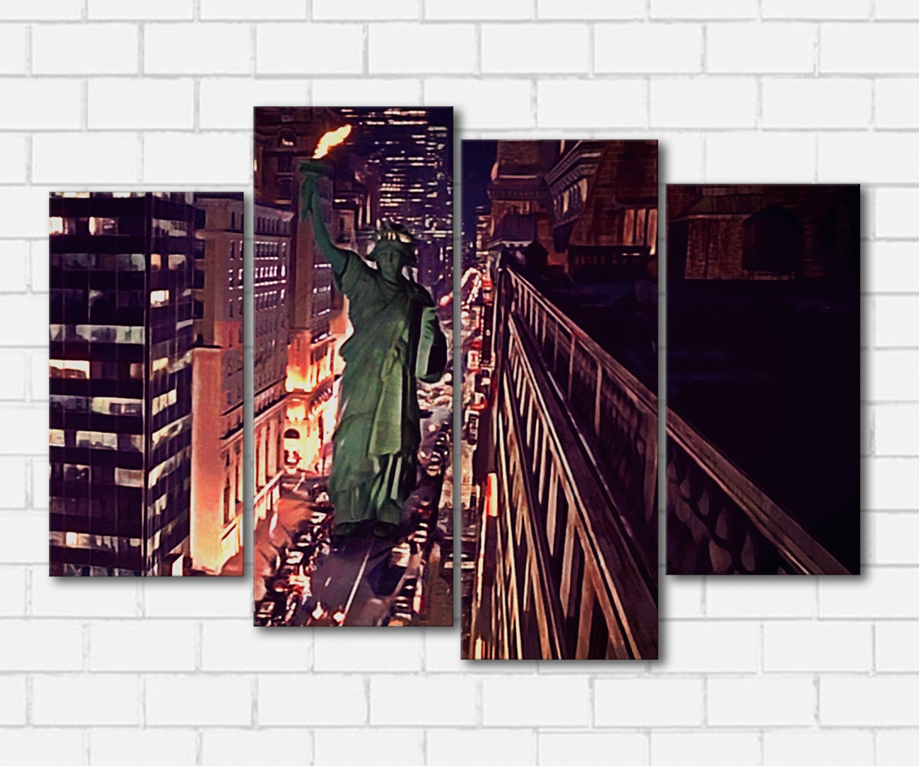 Ghostbusters II Lady Liberty Canvas Sets
