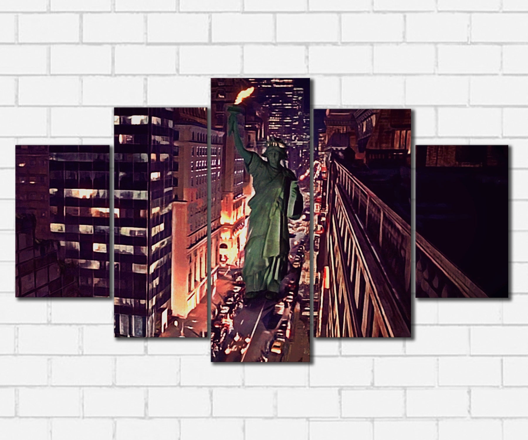 Ghostbusters II Lady Liberty Canvas Sets