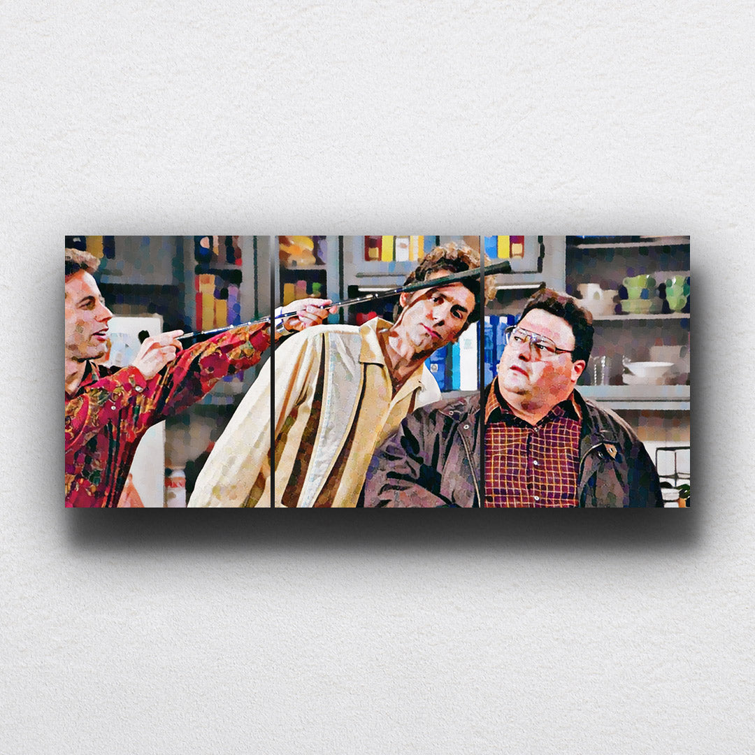 Seinfeld Left & To The Right  Canvas Sets