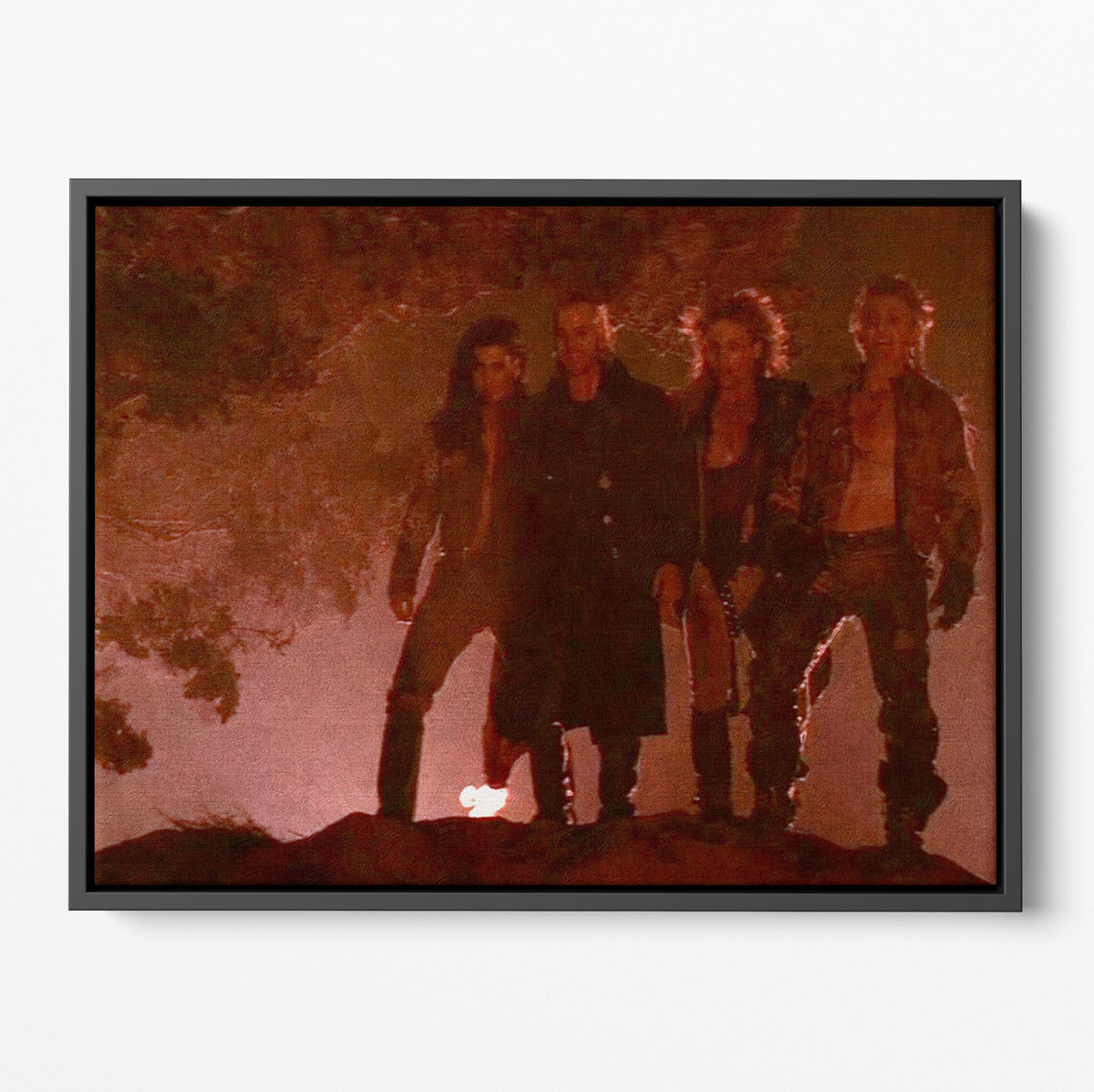 The Lost Boys On The Hill Poster/Canvas | Far Out Art 