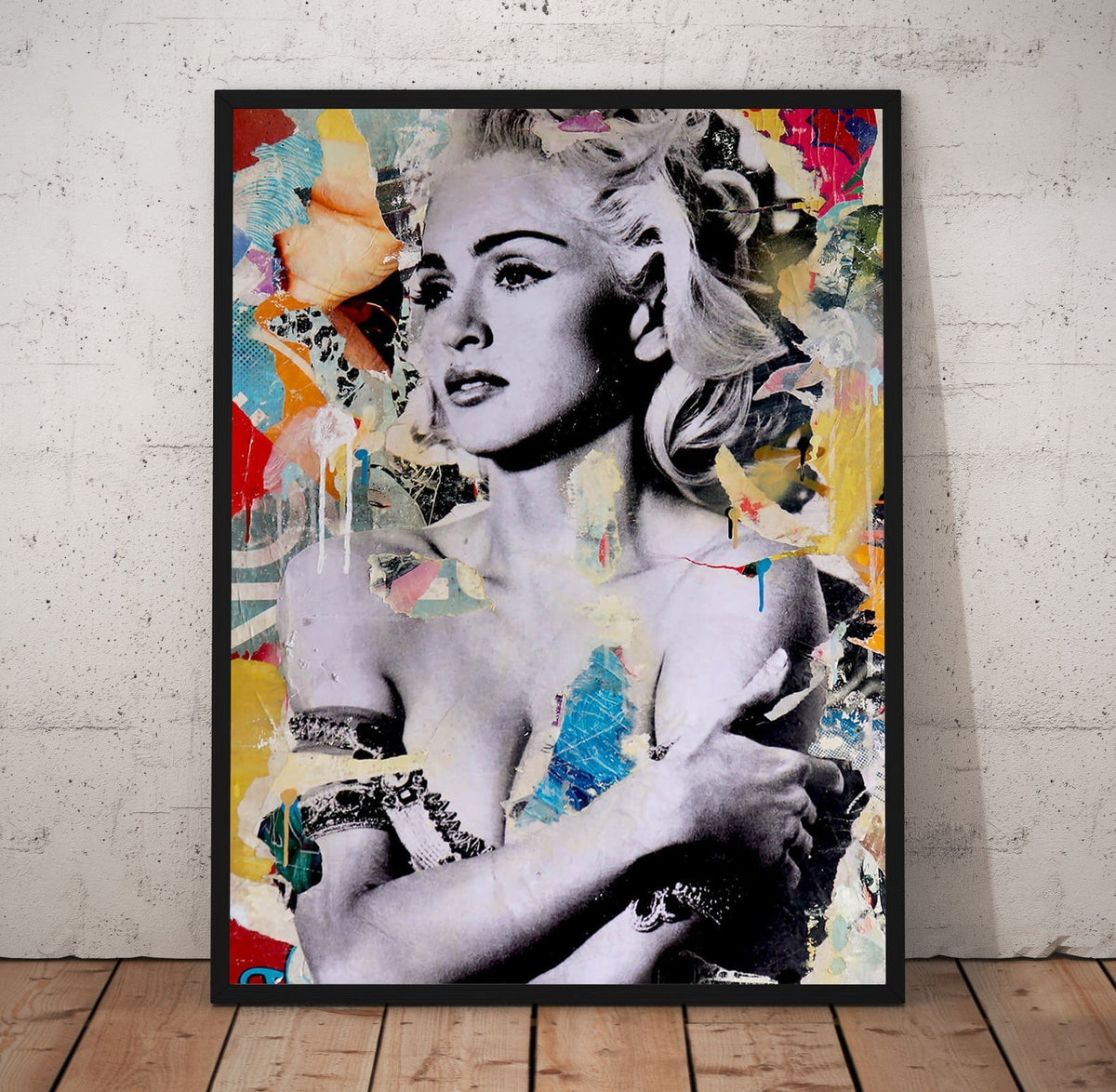 Madonna Collage Poster/Canvas | Far Out Art 