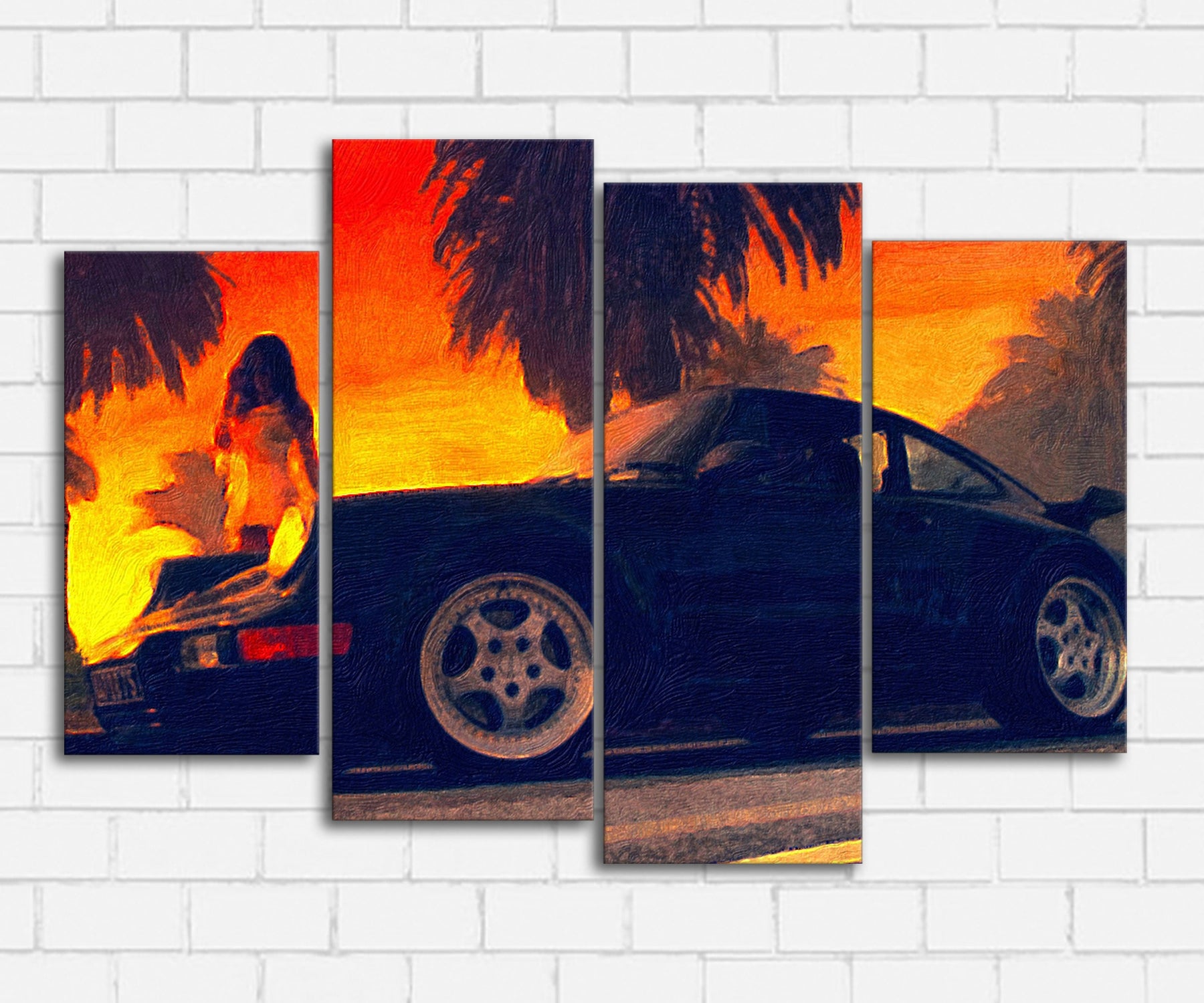 Bad Boys 1995 Nice Car Canvas Sets