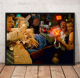 The Other Guys More Serious Drinking Poster/Canvas | Far Out Art 