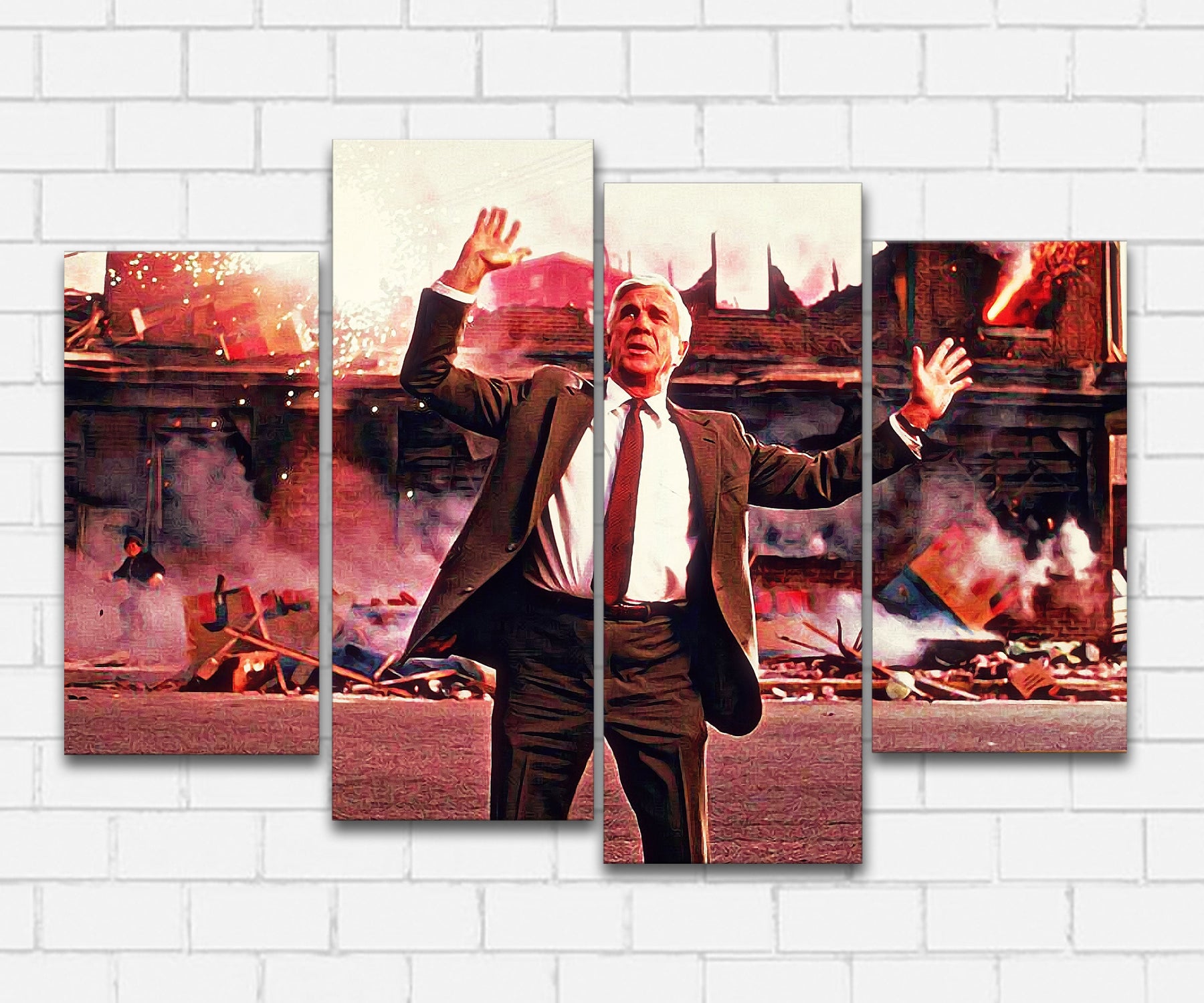 Naked Gun Nothing To See Canvas Sets