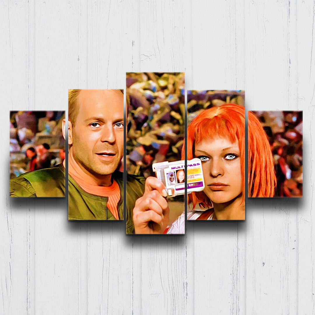 The Fifth Element Multi Pass Canvas Sets