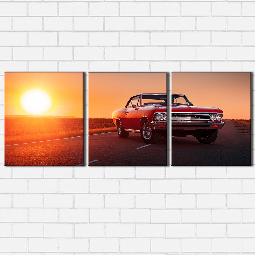 Muscle and Sunset Canvas Sets