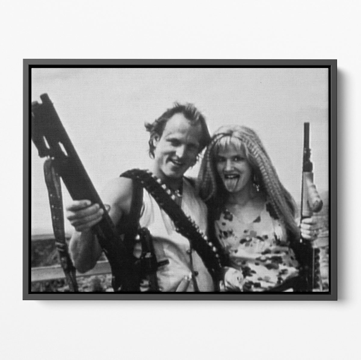 Natural Born Killers Rampage Poster/Canvas | Far Out Art 