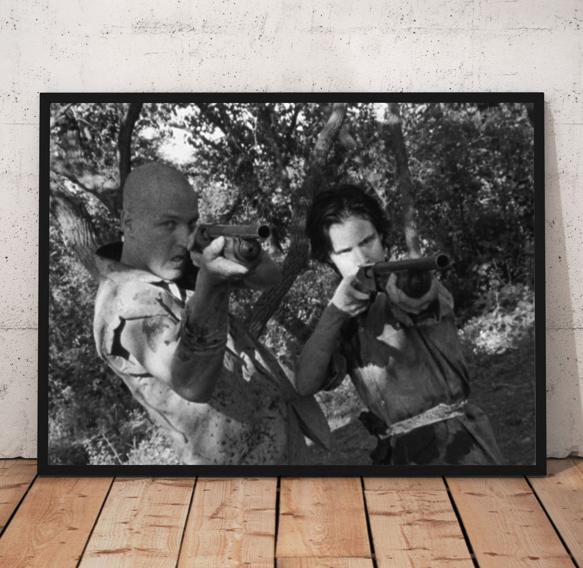 Natural Born Killers Story's End Poster/Canvas | Far Out Art 