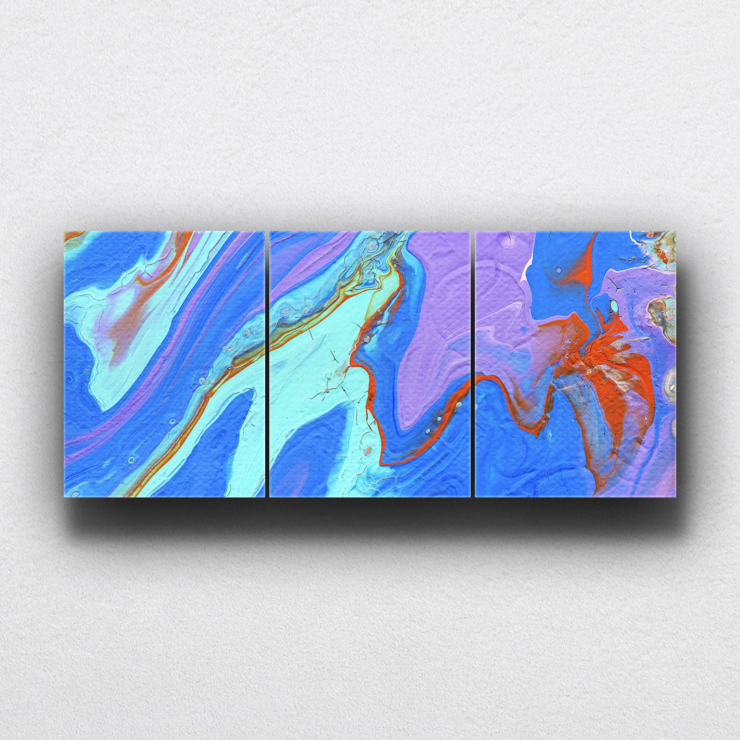 Oceanside Abstract Canvas Sets