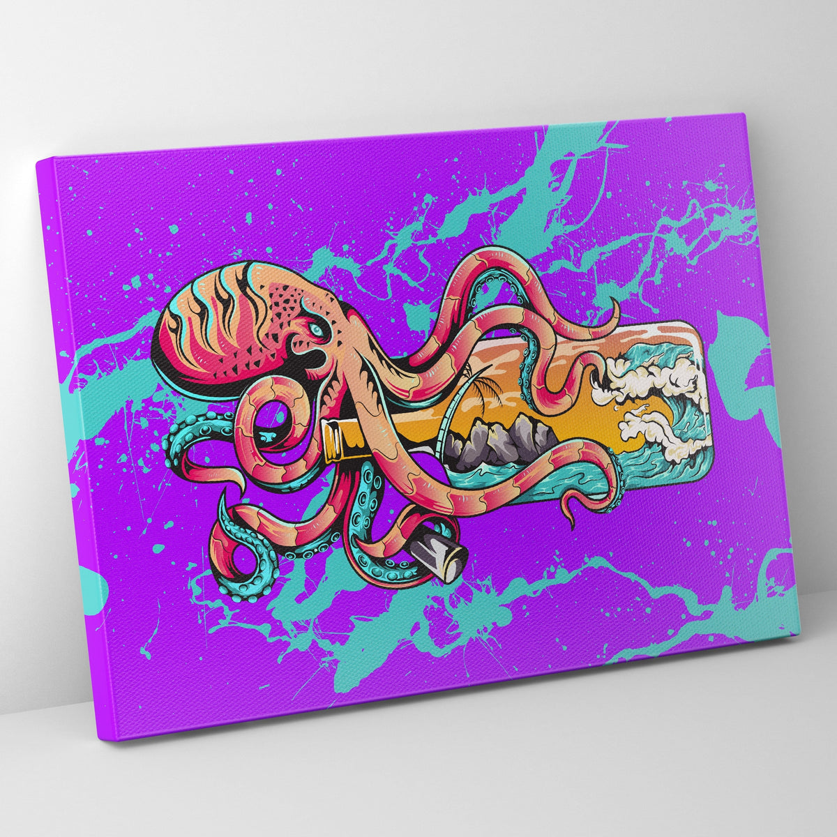 Octo-Splash Prints | Far Out Art 