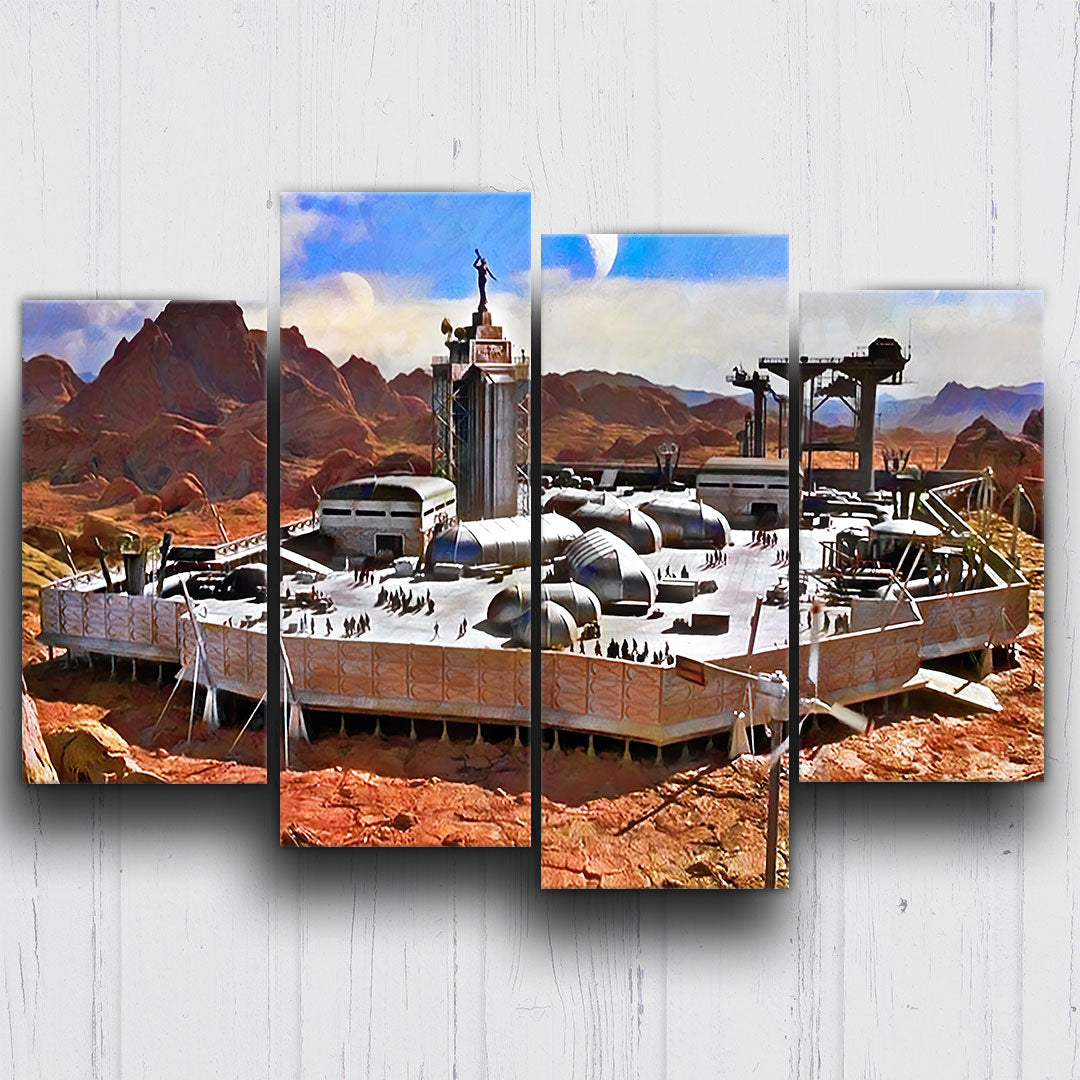 Starship Troopers Outpost Canvas Sets