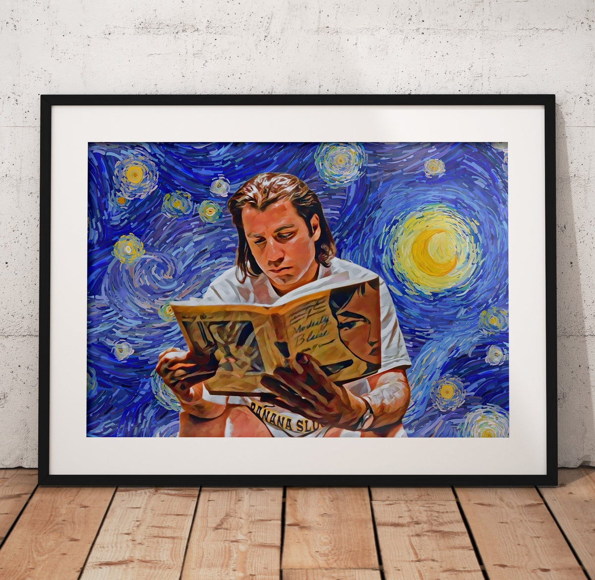 Pulp Fiction TBC Starry Night | Far Out Art 