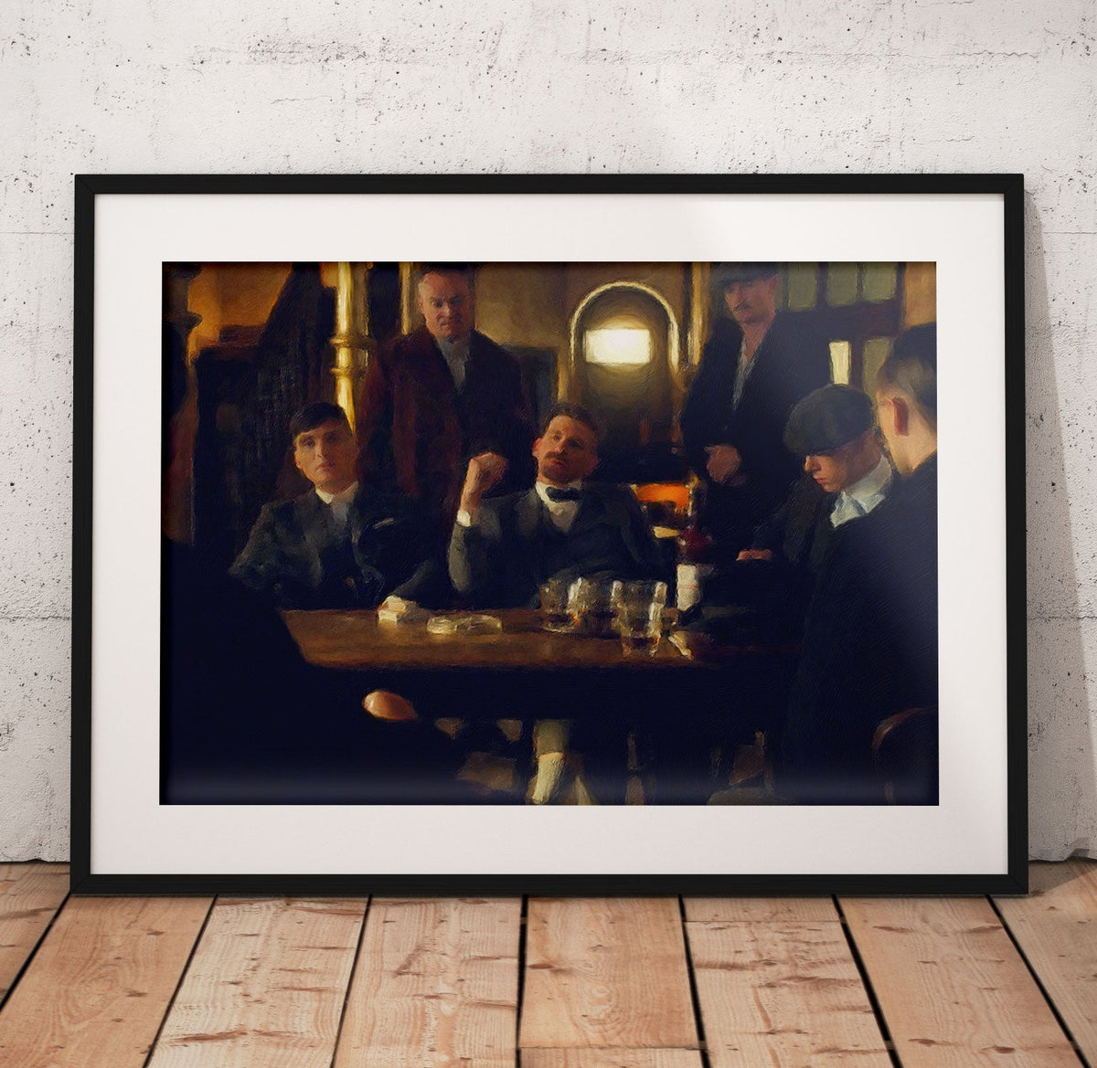 Peaky Blinders Meeting Poster/Canvas | Far Out Art 