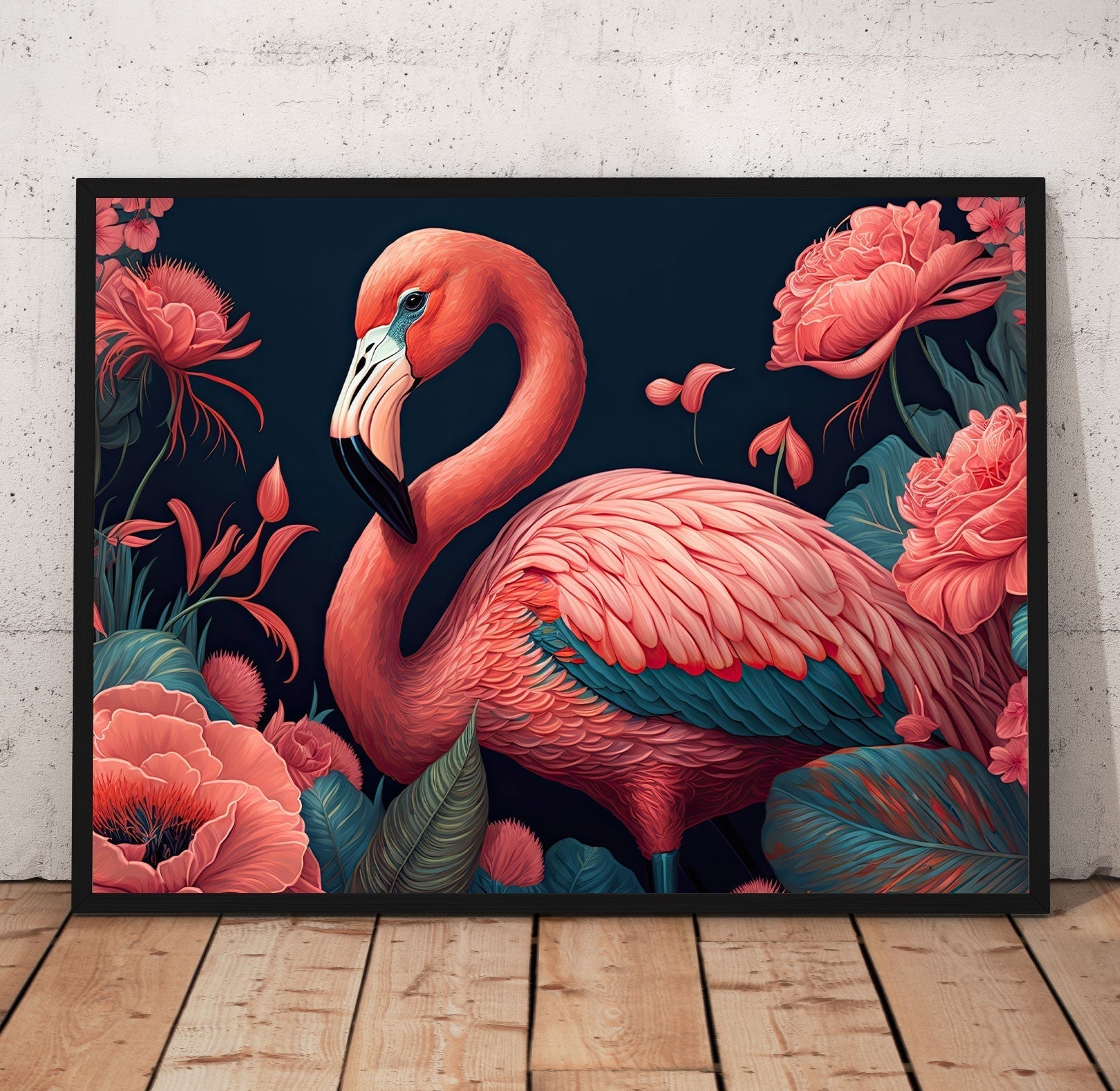 Pink Lady Poster/Canvas | Far Out Art 