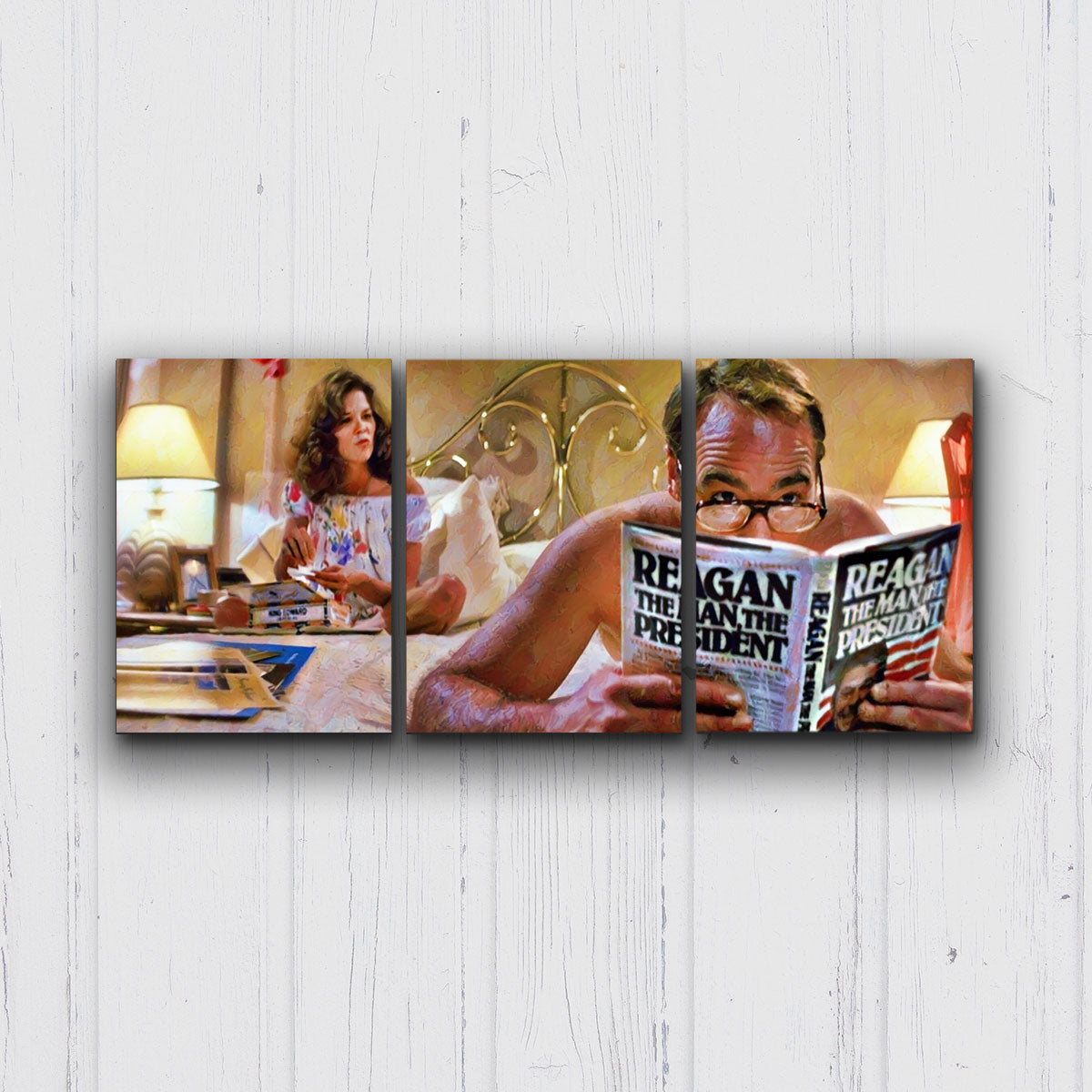 Poltergeist Mom and Dad Time Canvas Set