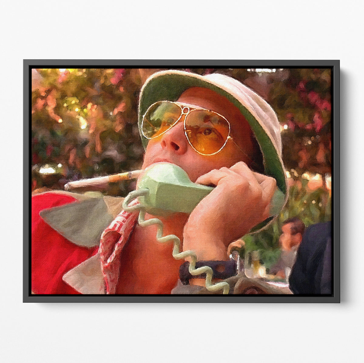 Fear And Loathing Poolside Poster/Canvas | Far Out Art 