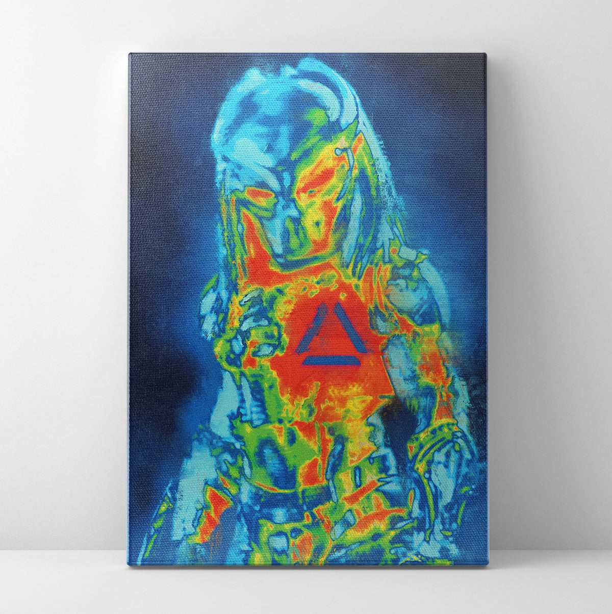Preditor Abstract Poster/Canvas | Far Out Art 