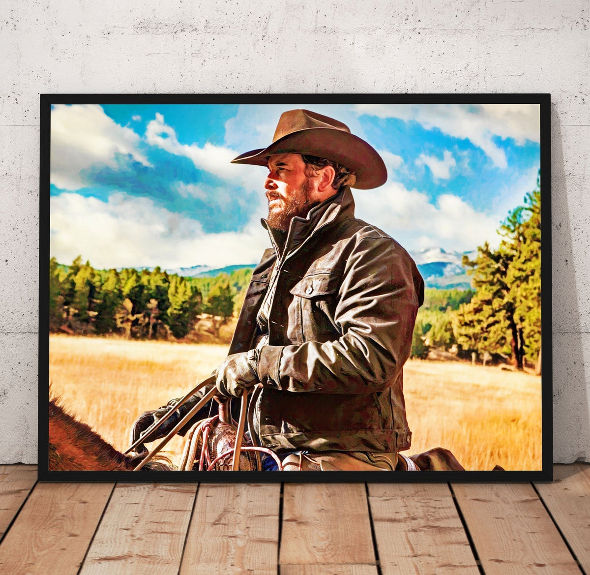 Yellowstone Rip Poster/Canvas | Far Out Art 