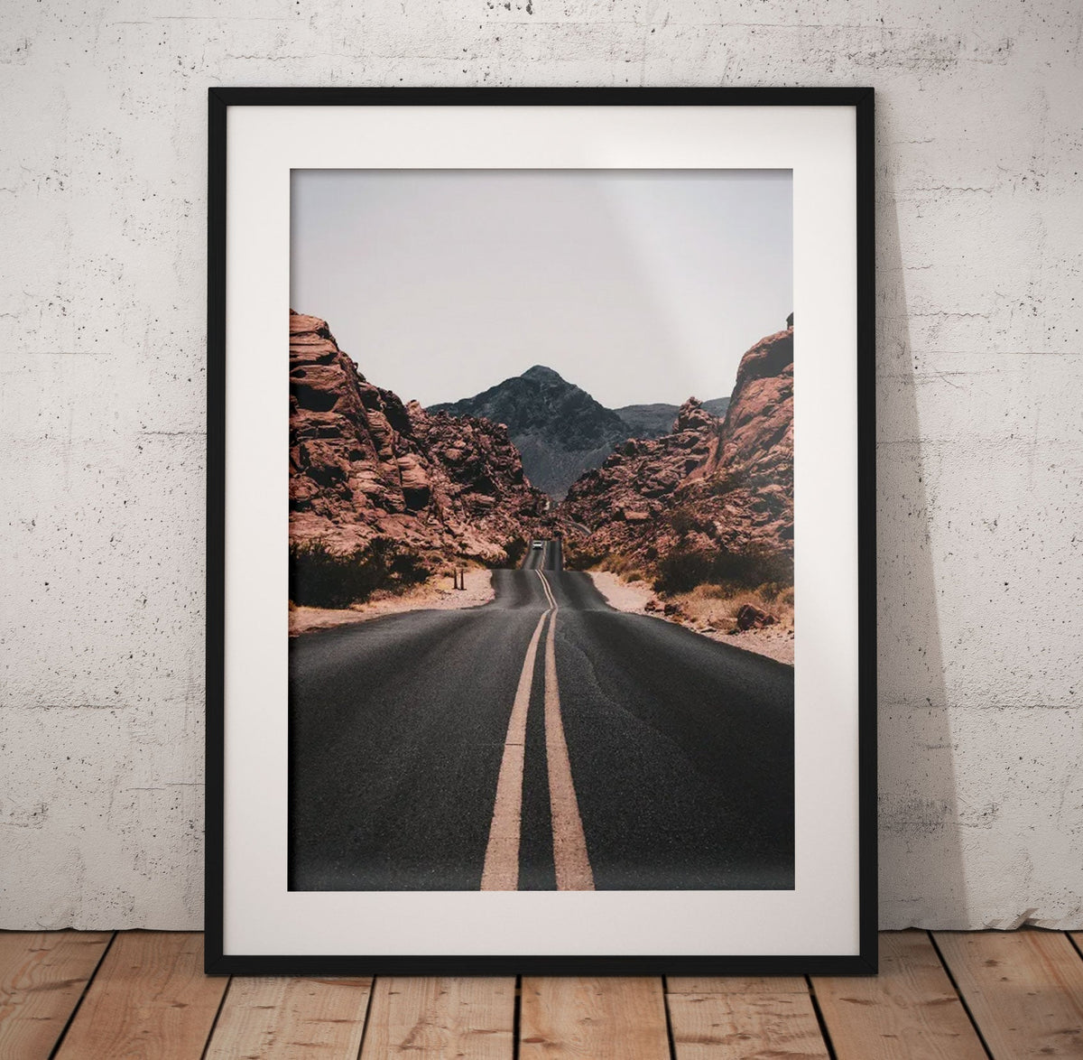 Life Is A Highway Poster/Canvas | Far Out Art 