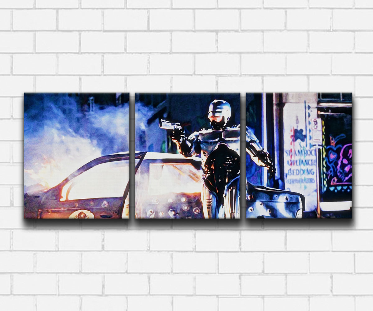 Robocop & Cruiser Canvas Sets