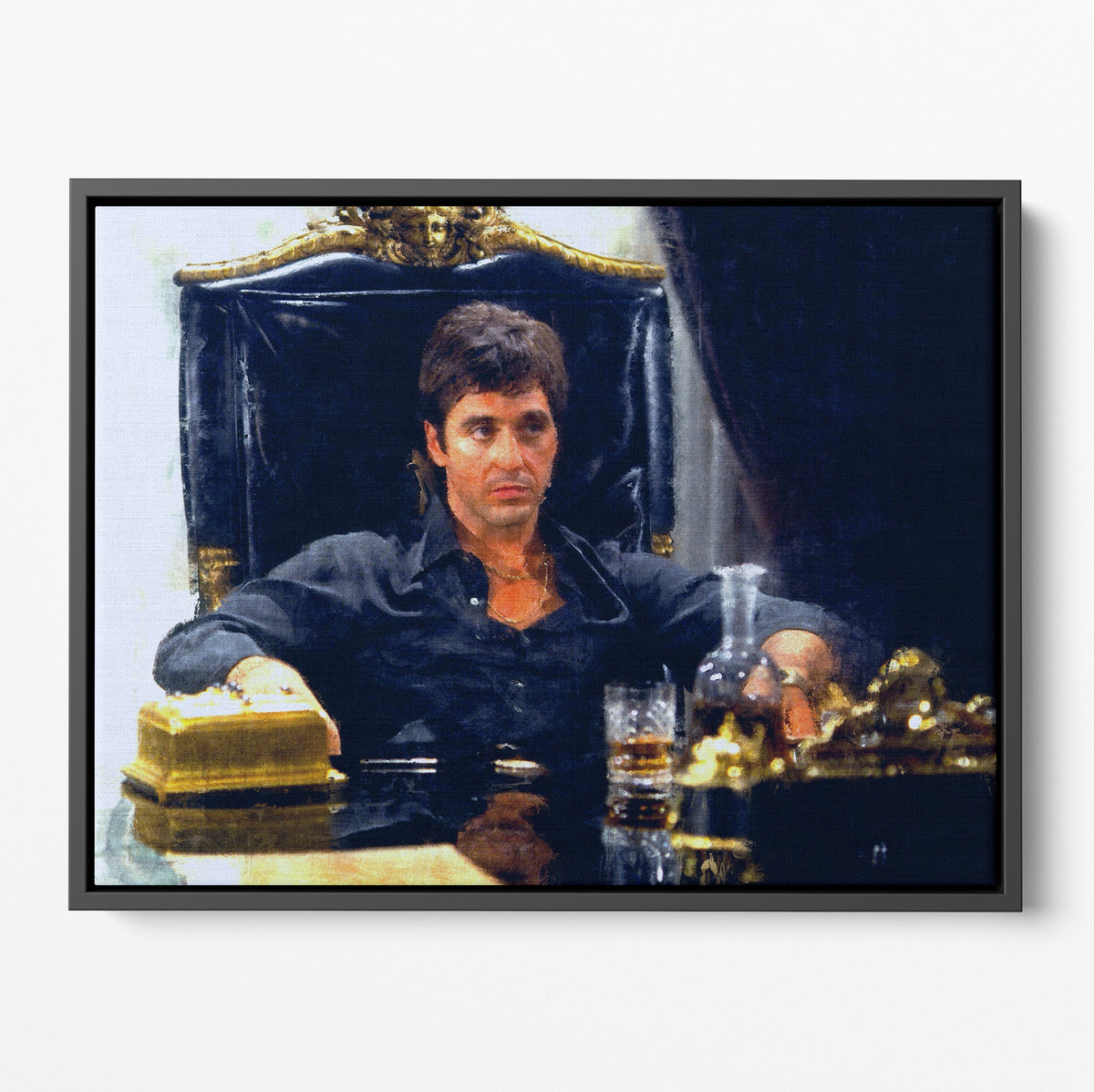 Scarface Office Day Poster/Canvas | Far Out Art 