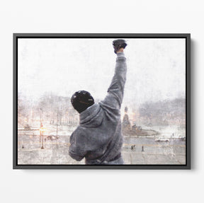 Rocky Snow Day Poster/Canvas | Far Out Art 