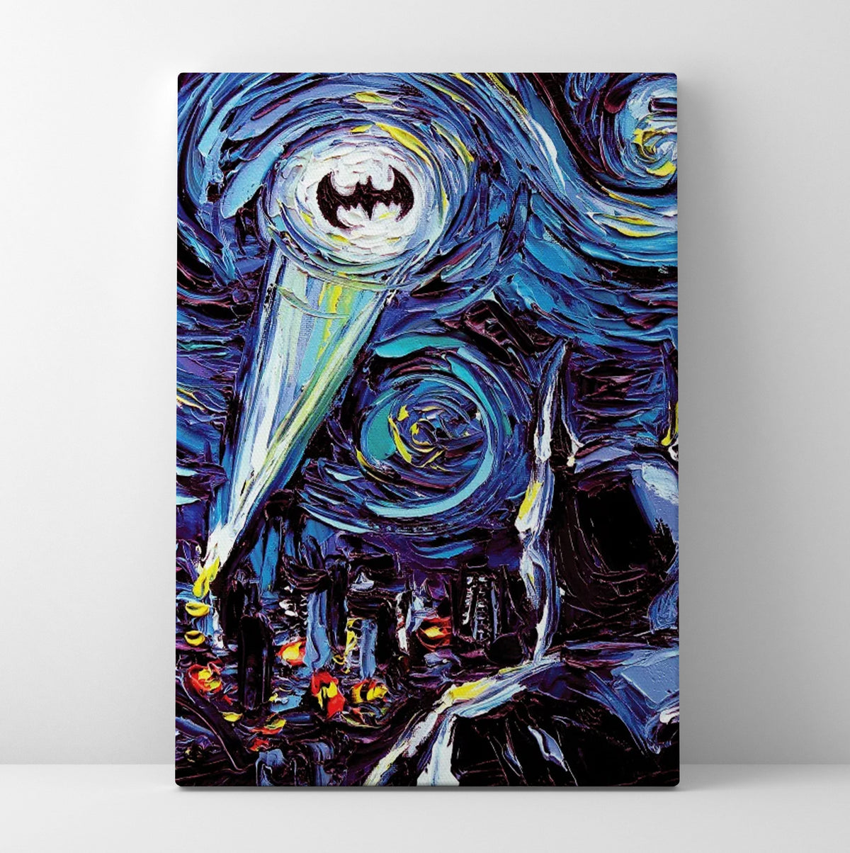 Batman Starry Night | Far Out Art 
