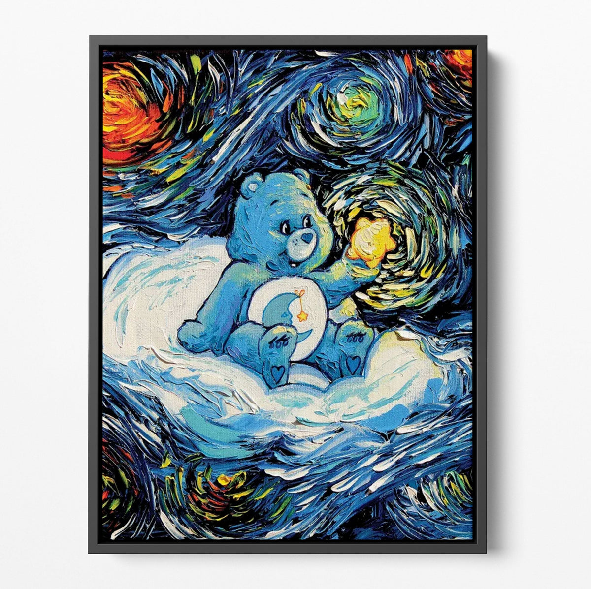 Bedtime Care Bear Starry Night Wall Art