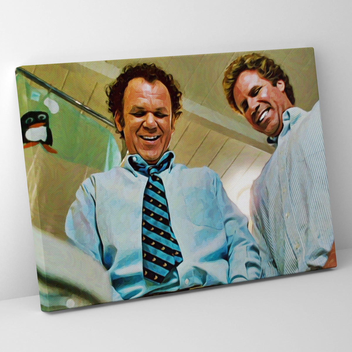Step Brothers Sword Fight Wall Art