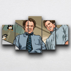 Step Brothers Sword Fight Comic Canvas Sets