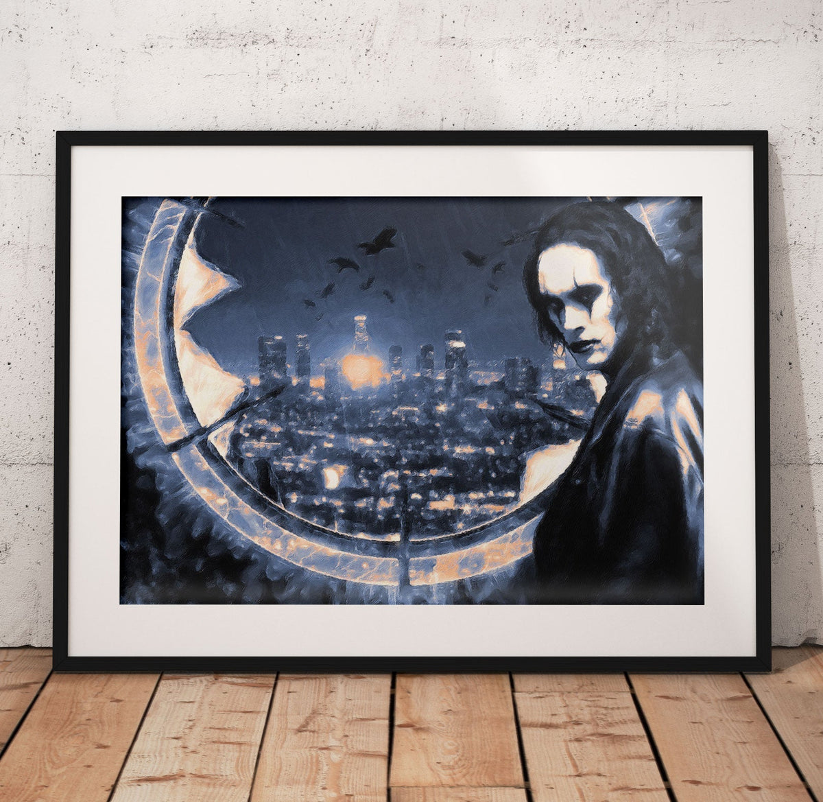 The Crow Poster/Canvas | Far Out Art 