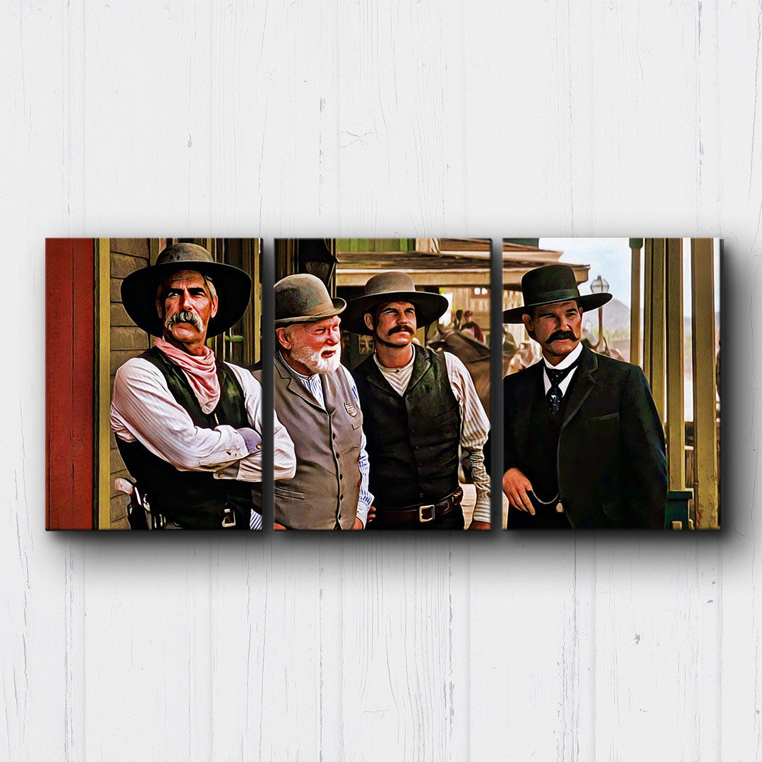 Tombstone Earp Brothers Canvas Sets