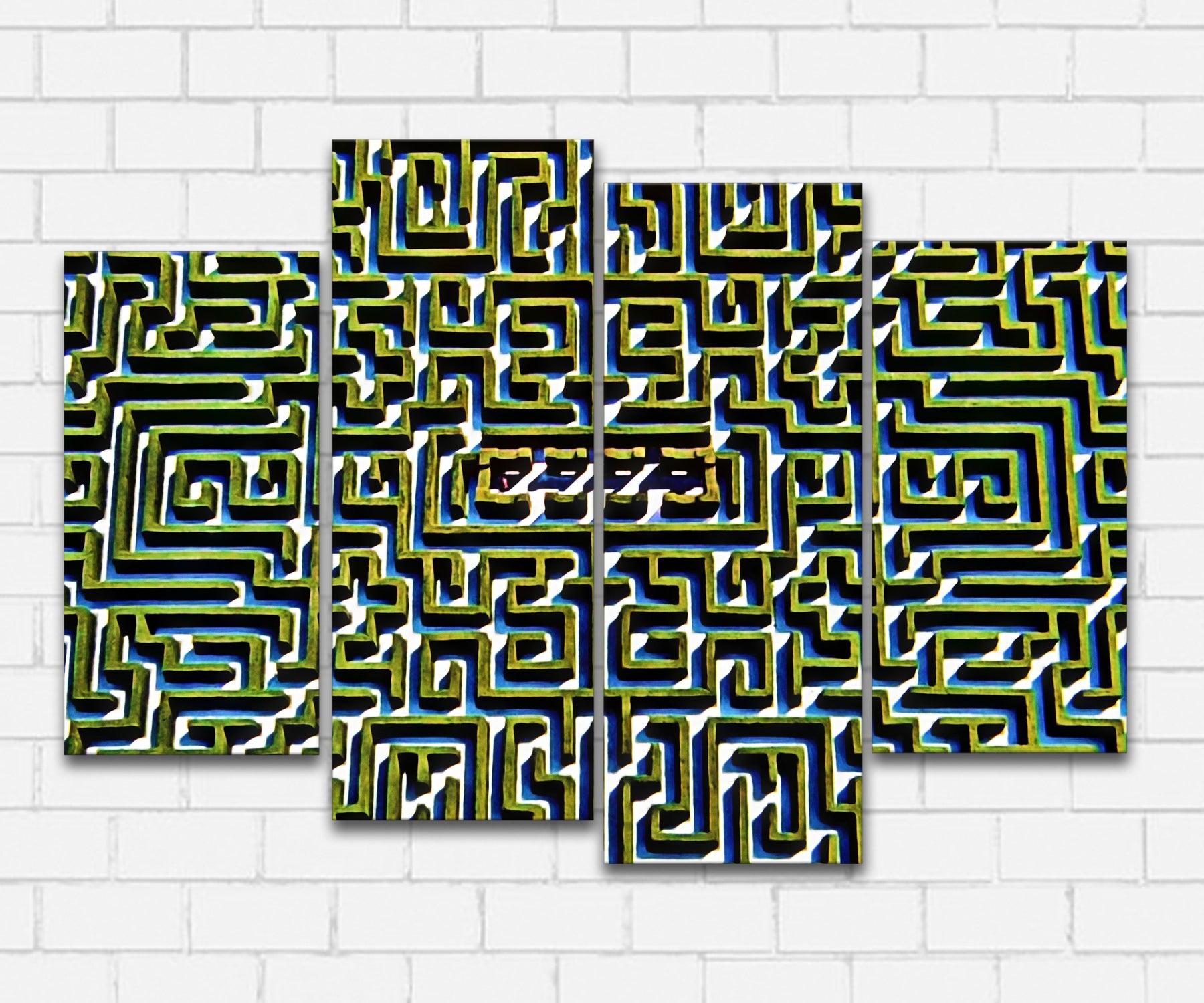 The Shining Green Maze Canvas Sets