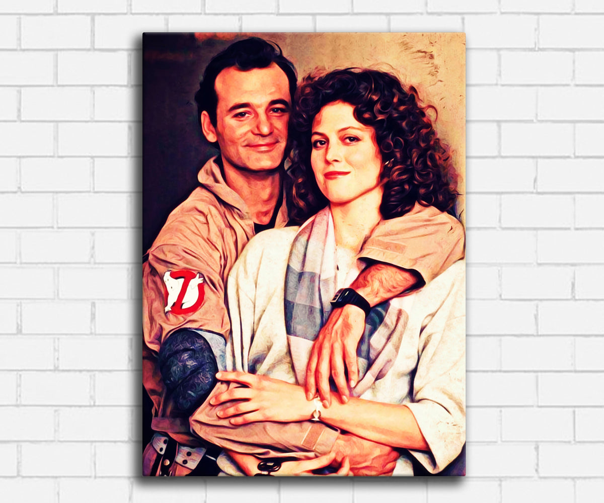 1984 Ghostbusters The Perfect Couple Canvas Set