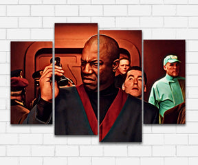 The Fifth Element The President Is An Idiot Canvas Sets