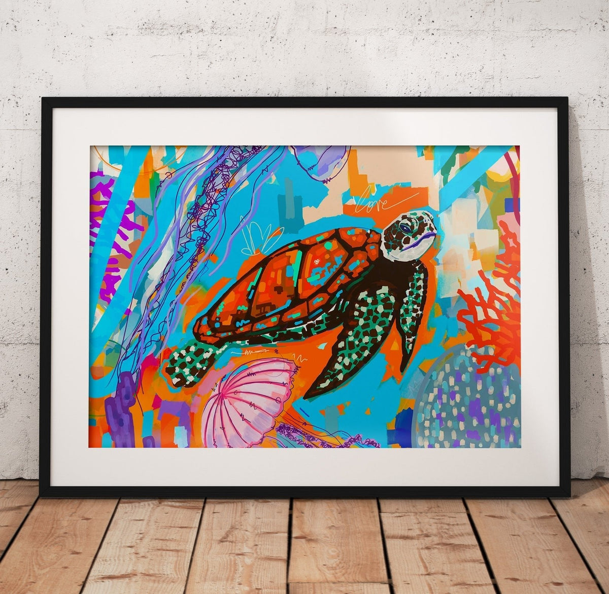 Under The Sea Poster/Canvas | Far Out Art 