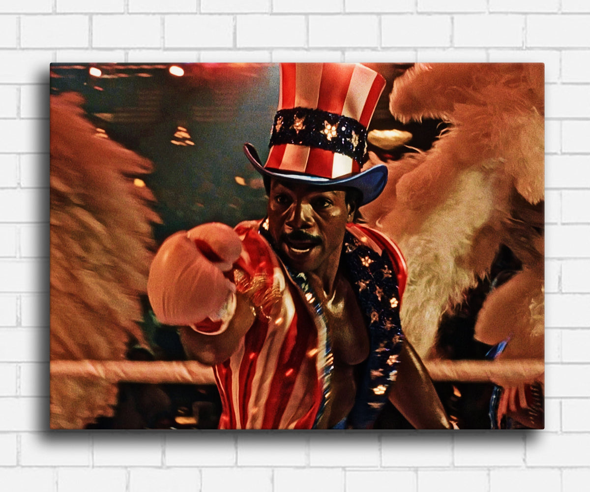 Rocky Apollo Creed Mr USA Canvas Sets