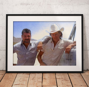 Tremors Val & Earl Poster/Canvas | Far Out Art 