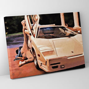 Wolf Of Wall Street - Lemmons and Lambos | Far Out Art 