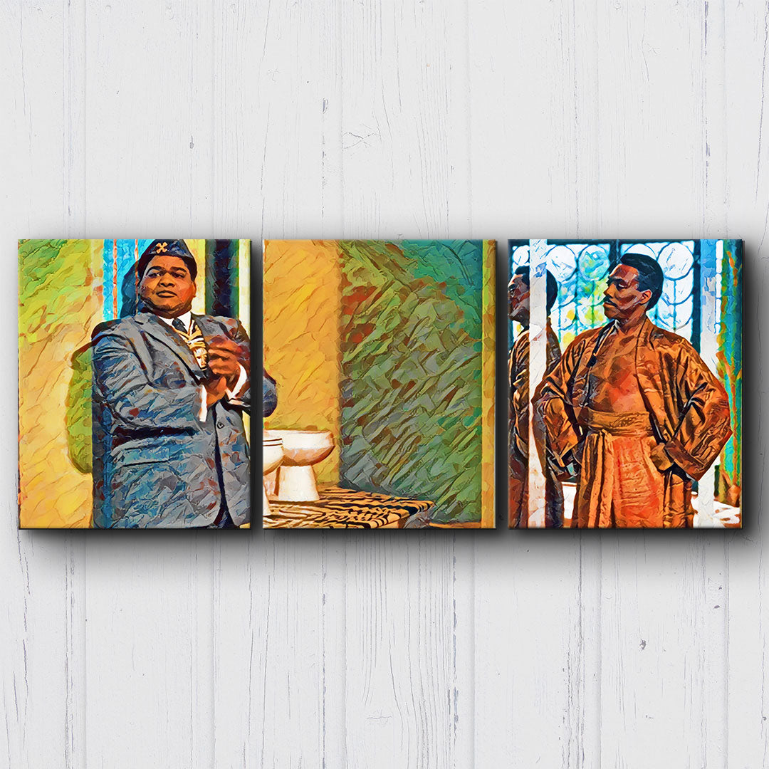 Coming to America Wipers Canvas Sets