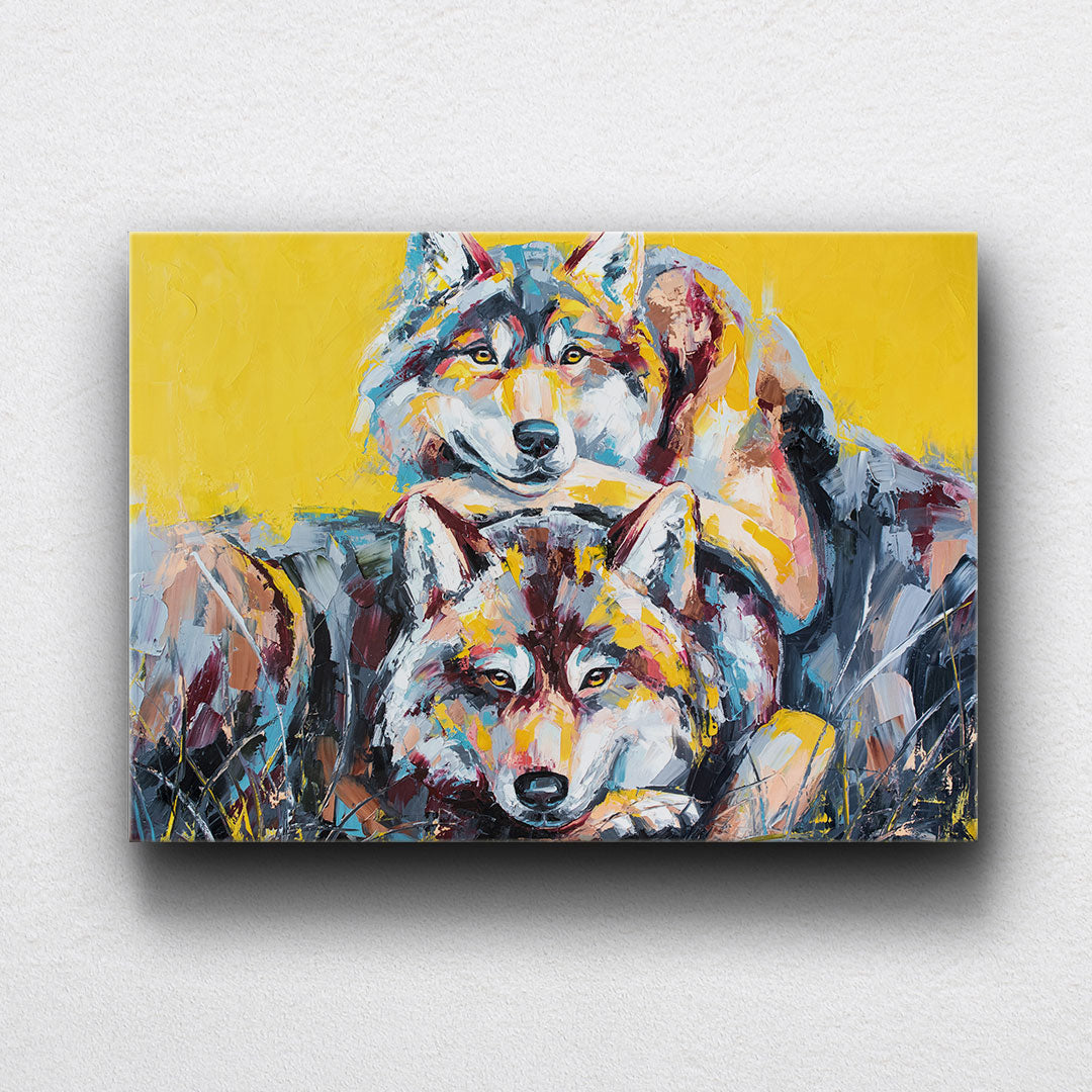 Wolf Pack Canvas Sets