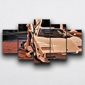 Wolf Of Wall Street Lemmons and Lambos Canvas Sets