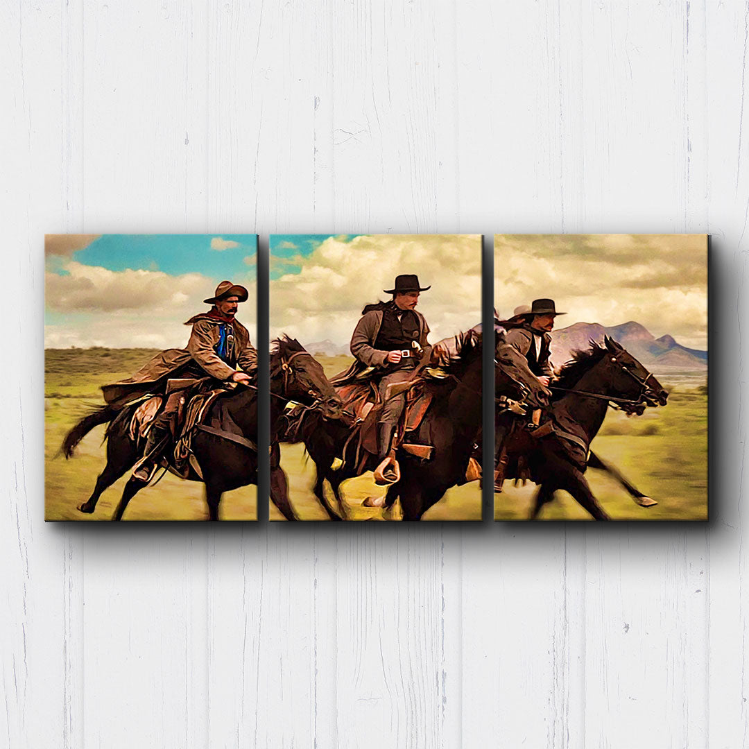 Tombstone Wyatt Earp and his Immortals Canvas Sets