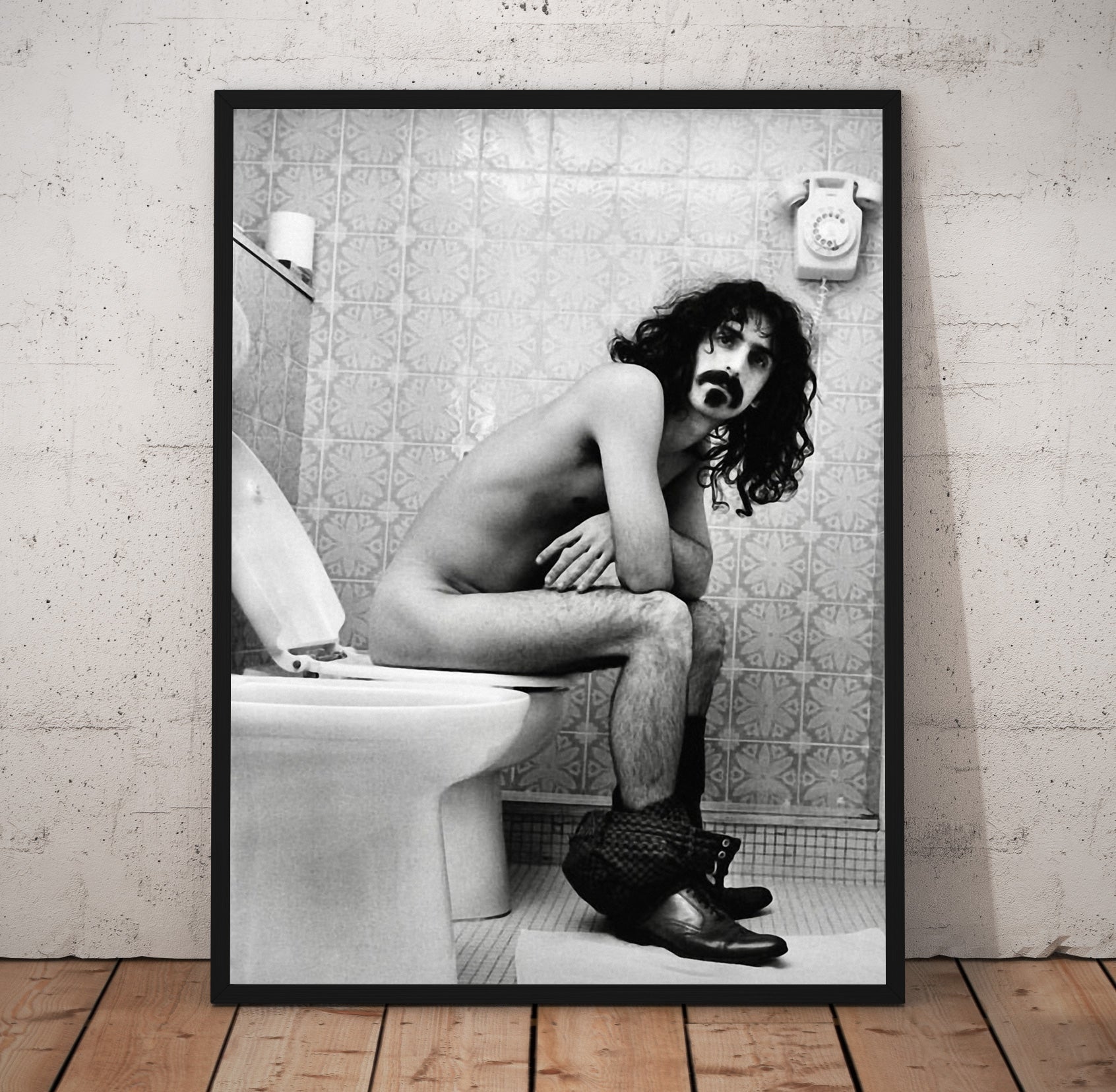 Zappa #2 BW Wall Art