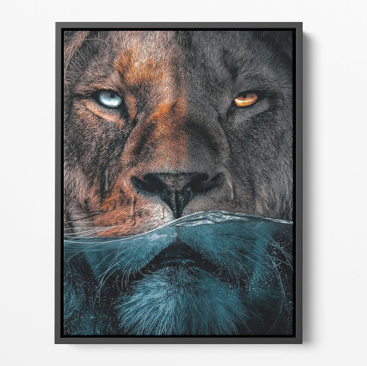 Above The Water Poster/Canvas | Far Out Art 