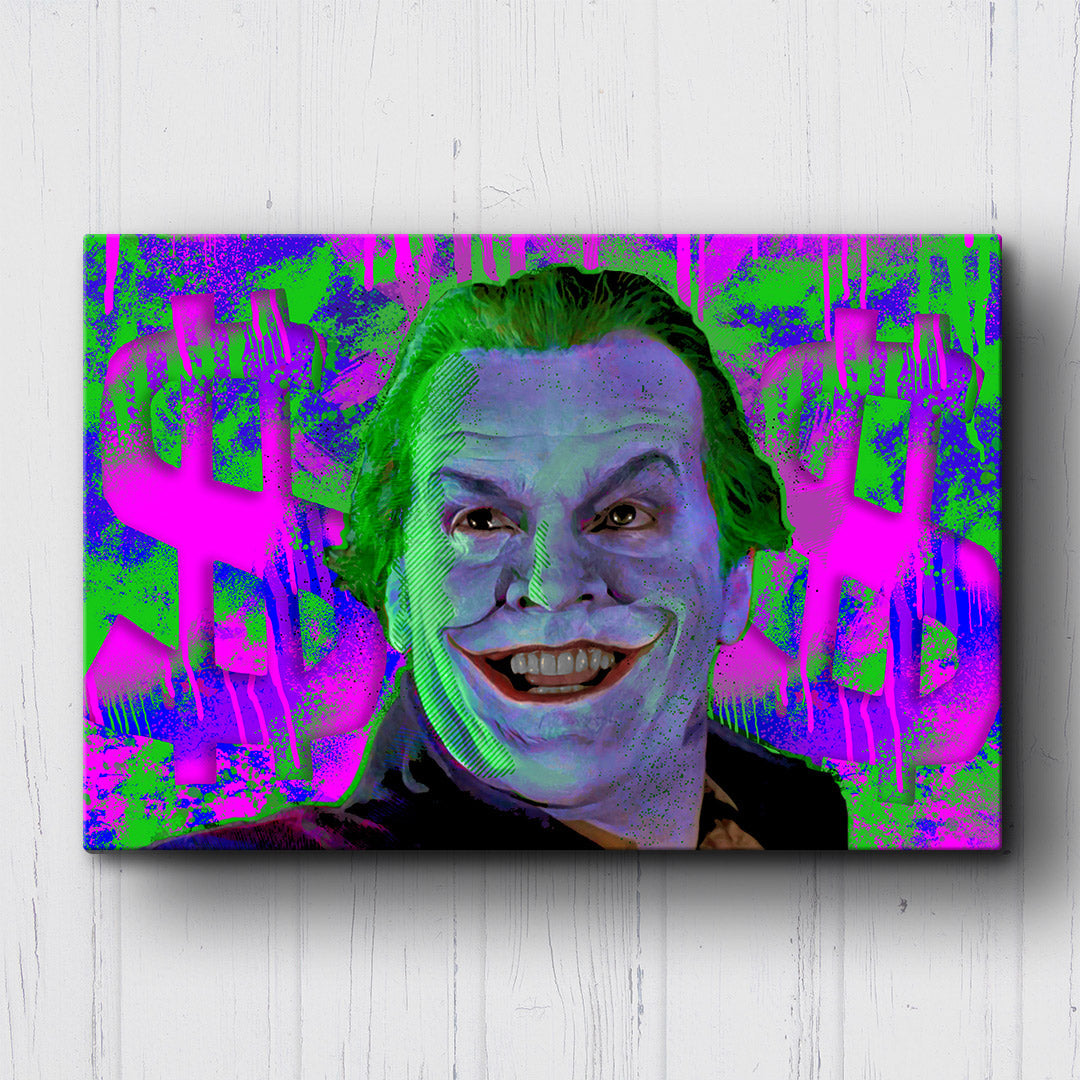 1989 Batman Alot Happier Color Drip Canvas Sets