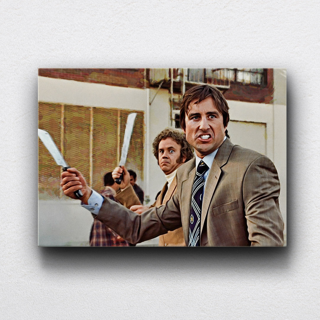 Anchorman FIGHT! Canvas Sets