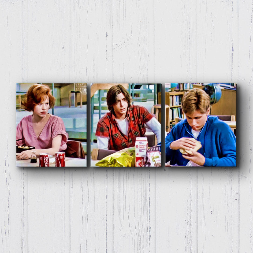 The Breakfast Club Andrew's Lunch Canvas Sets